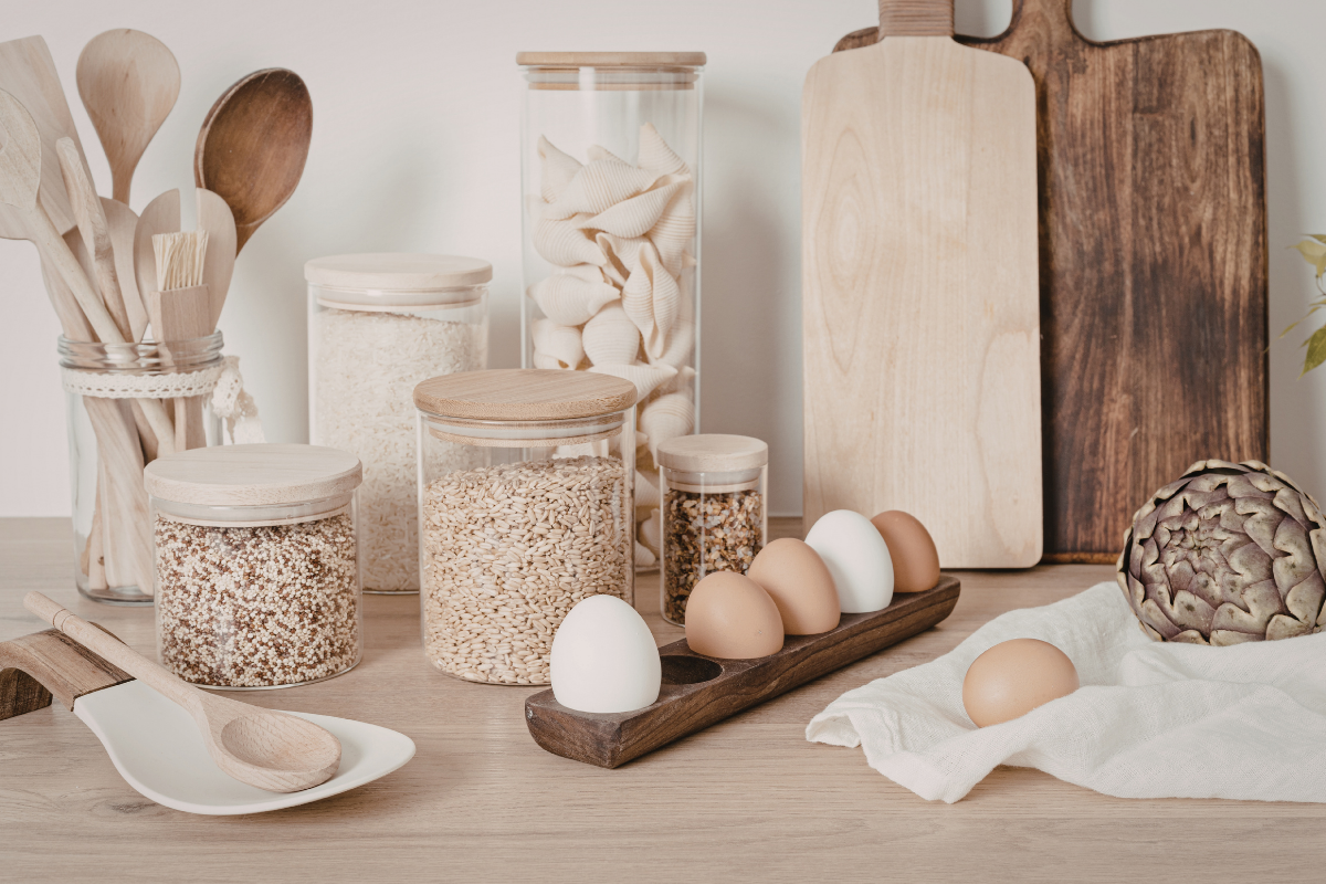 Gesunde Materialien in der Küche