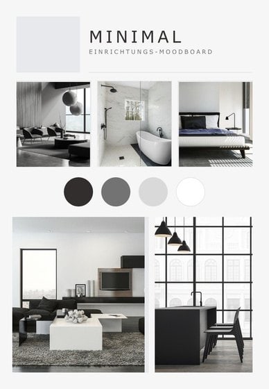 Moodboard Der Minimalist